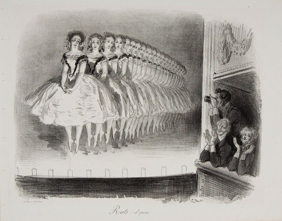 Gustav Doré, Opera Rats, 1854, lithograph