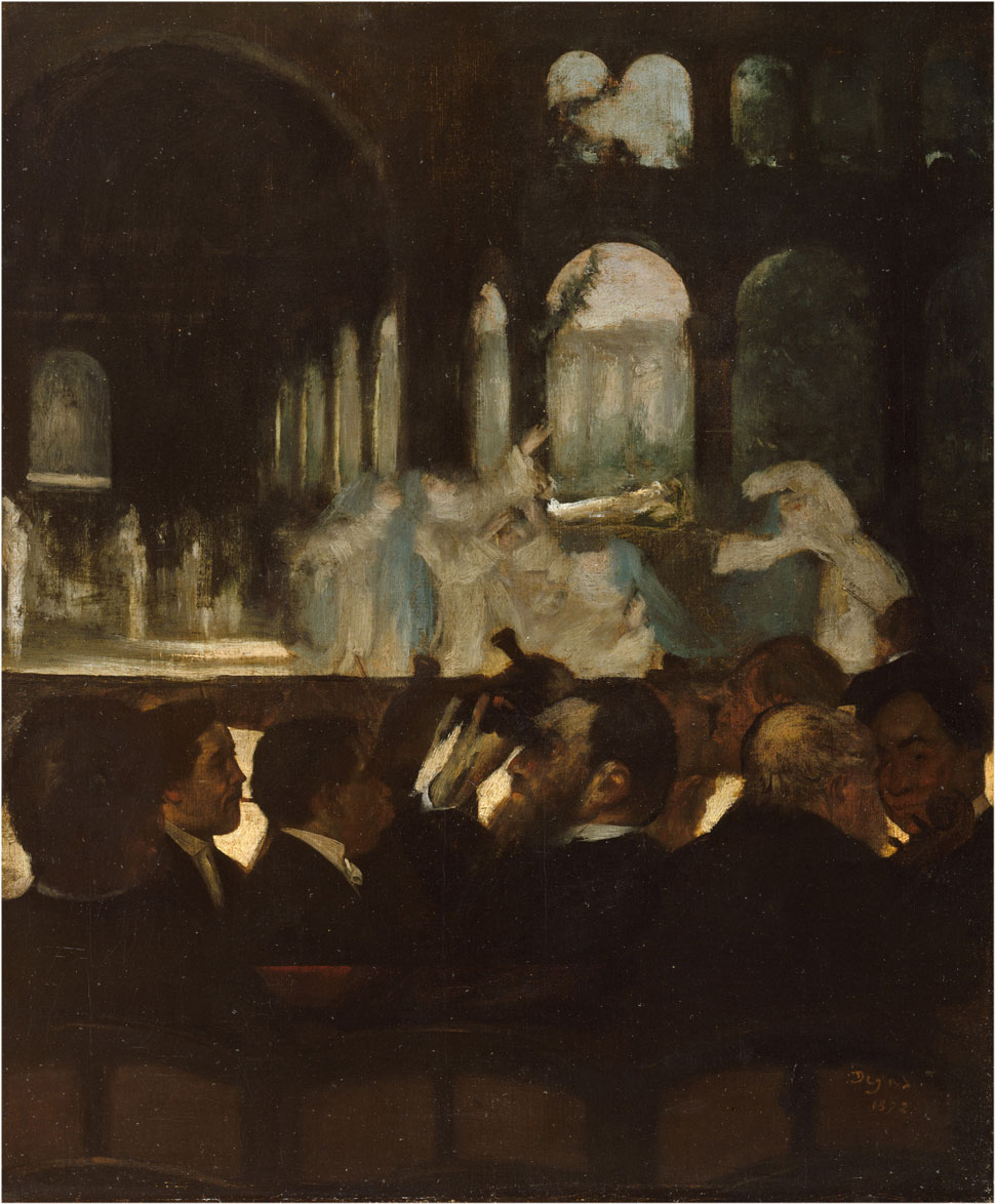 Edgar Degas, The Ballet from “Robert le Diable,” 1871–1872, oil on canvas