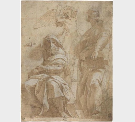 Raphael, The Prophets Hosea and Jonah, c. 1510