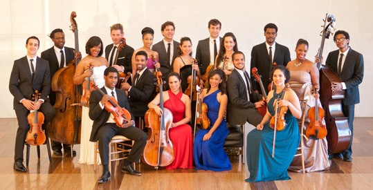 Sphinx Virtuosi performs 'Latin Voyages: Viajes Latinos' on October 8, 2:00 p.m., West Garden Court, in recognition of National Hispanic Heritage Month.