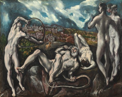 El Greco (Domenikos Theotokopoulos) Laocoön, c. 1610/1614 oil on canvas Samuel H. Kress Collection