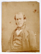 Benjamin Brecknell Turner (1815–1894), Self-portrait, c. 1854, salted paper print