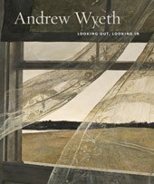 Image: book cover of "Andrew Wyeth: Looking Out, Looking In"
