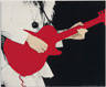 John Baldessari Person with Guitar (Red) , 2005 76.2 x 91.4 cm (30 x 36 1/4 in.) 4.10 © Gemini G.E.L. and the Artist