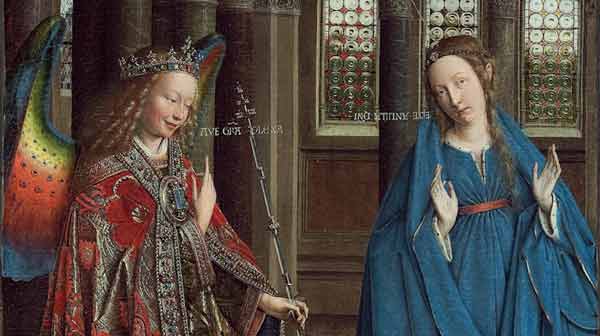The Annunciation, Van Eyck