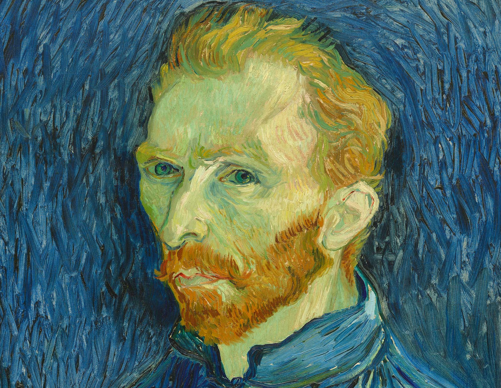 Vincent Van Gogh Self Portrait Wearing Glasses Art Pictures Van Gogh ...