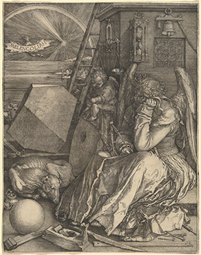 Albrecht Durer Melencolia Vintage Fine Art Print 
