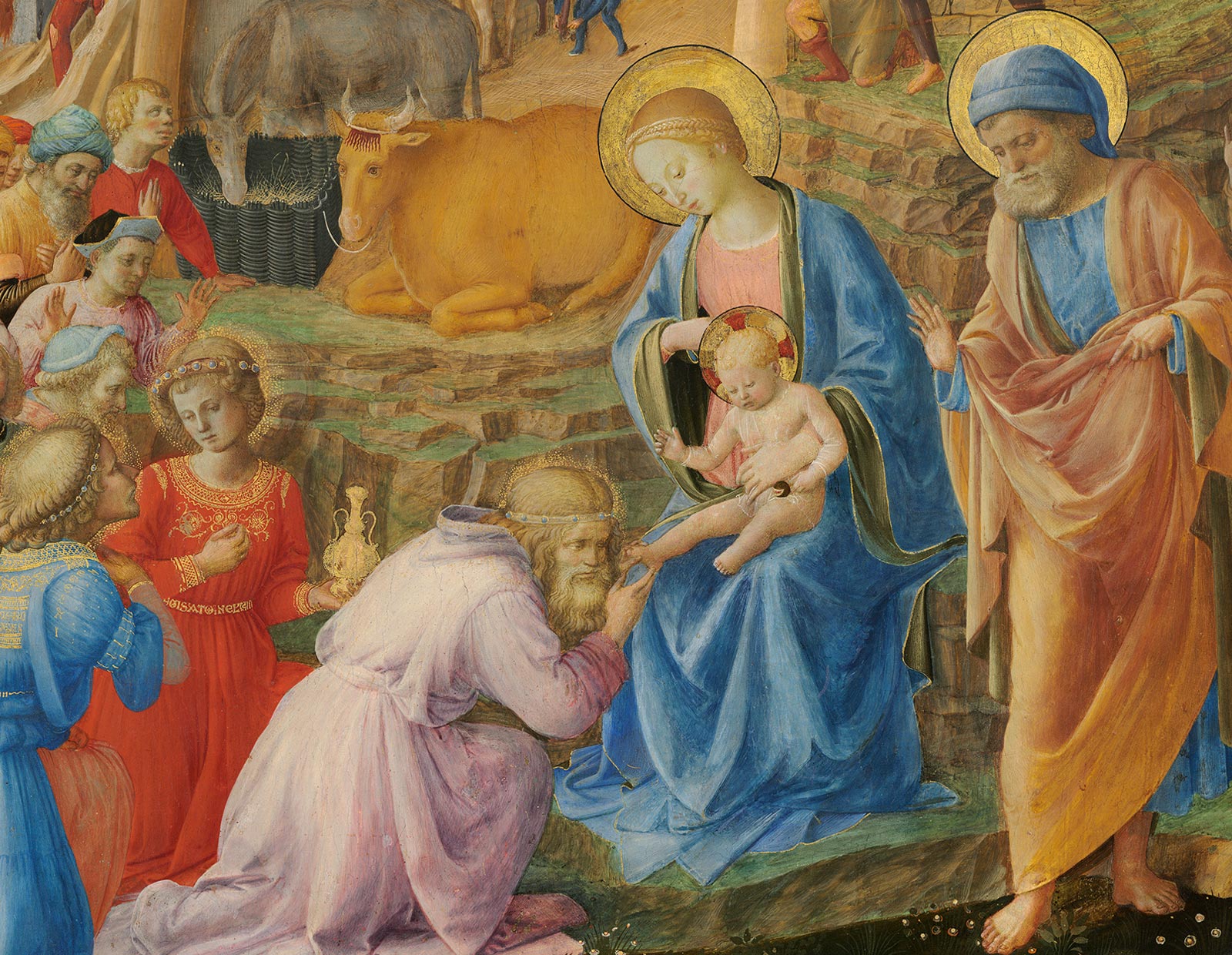 Fra Angelico, Fra Filippo Lippi, The Adoration of the Magi, c. 1440/1460