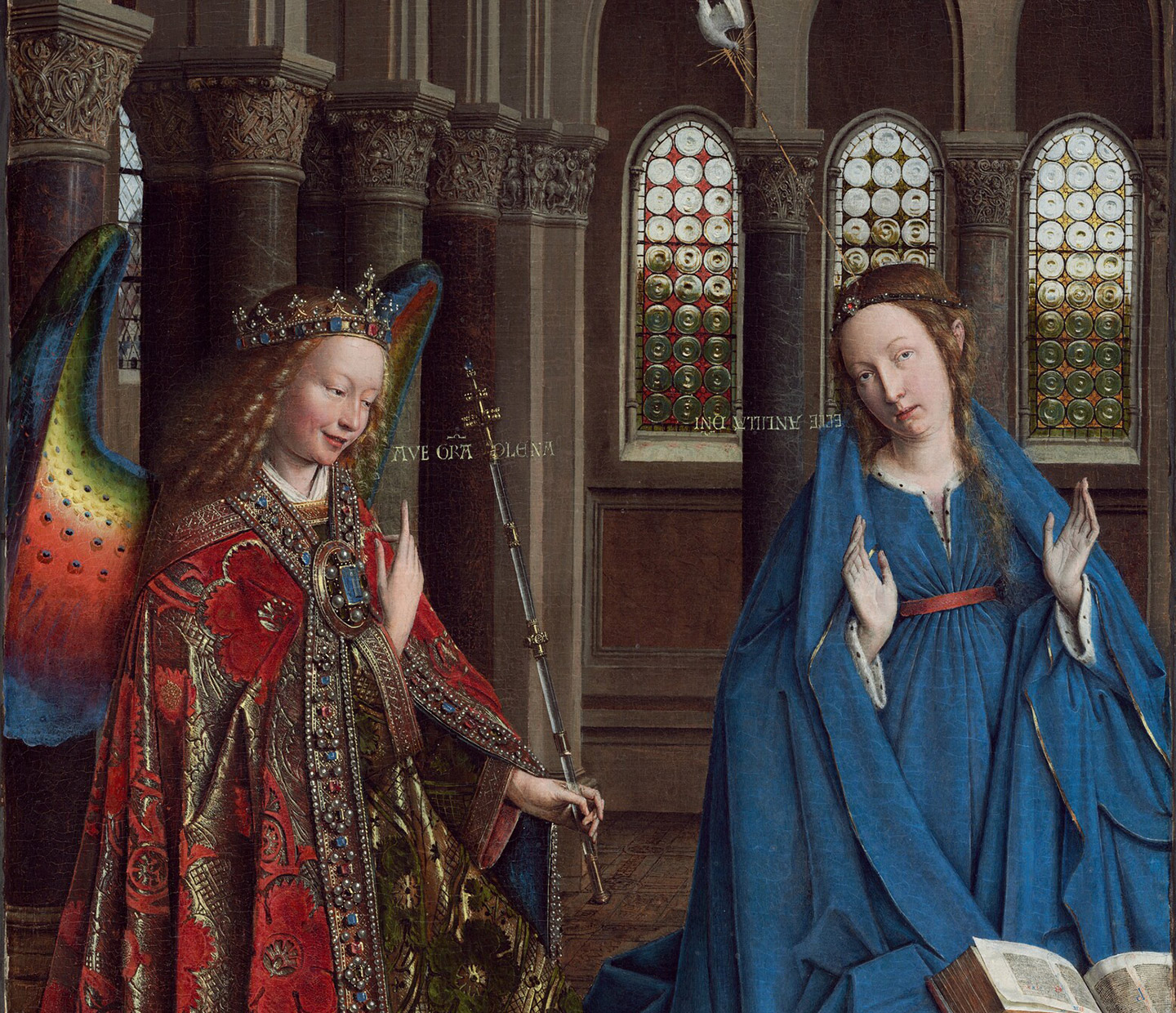 Jan van Eyck: The Annunciation