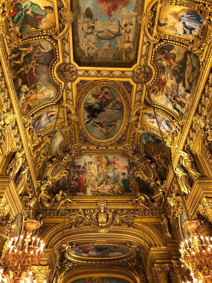 Grand Foyer of the Paris Opéra, photograh