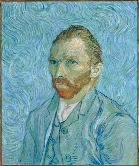 self portrait of Van Gogh