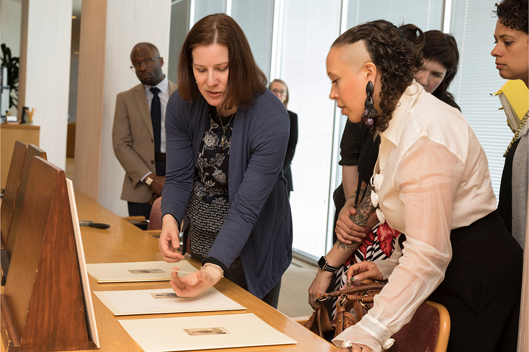 Center members participate in a colloquy at the National Gallery of Art, Washington