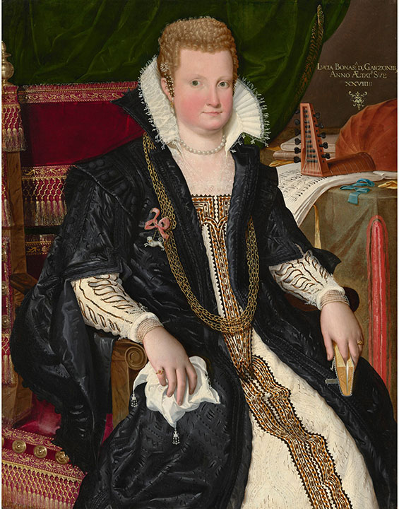 Lavinia Fontana, 'Portrait of Lucia Bonasoni Garzoni'