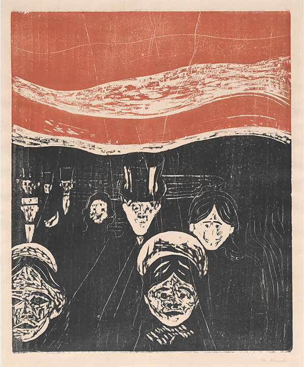 Edvard Munch, "Anxiety"