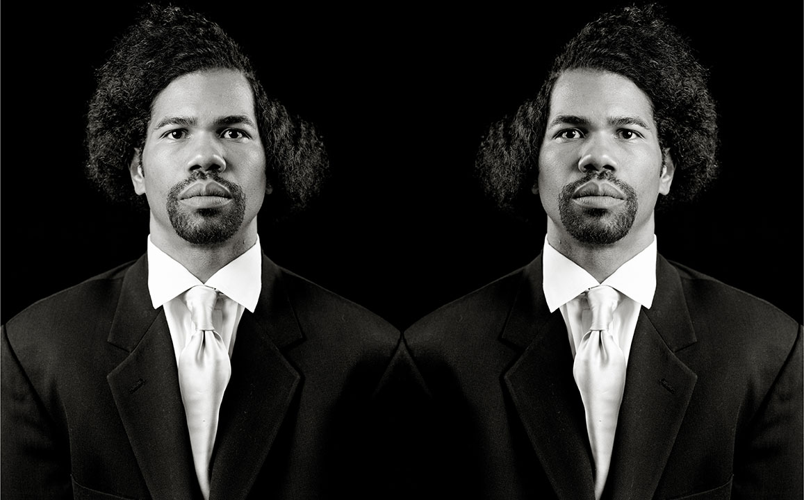 Rashid Johnson, "The New Negro Escapist Social and Athletic Club (Emmett)"