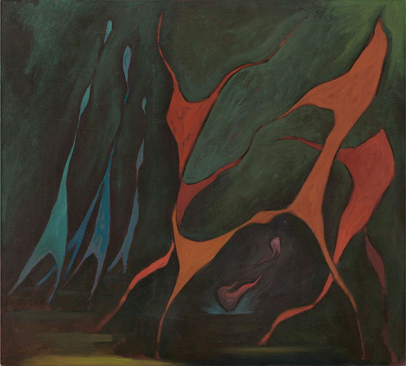 Lorser Feitelson, "Dancers—Magical Forms"