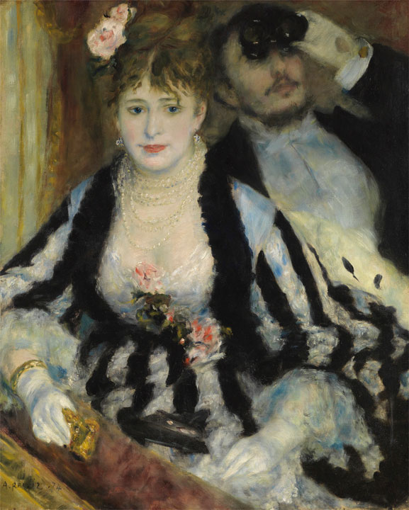Auguste Renoir, "The Theater Box"