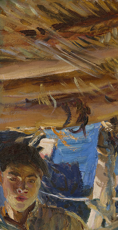 John Singer Sargent - Netz und Boot - Filet et Barque [jss2313] - Gemälde  Reproduktionen, - handgemalte Bilder - online kaufen