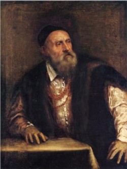 Titian self-portrait