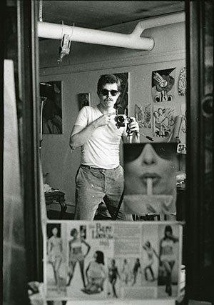 Jim Nutt, Self-Portrait, c. 1966