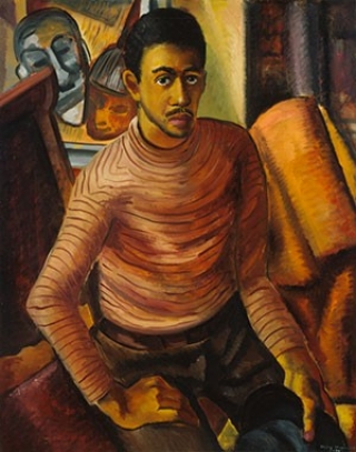 Malvin Gray Johnson, Self-Portrait, 1934 