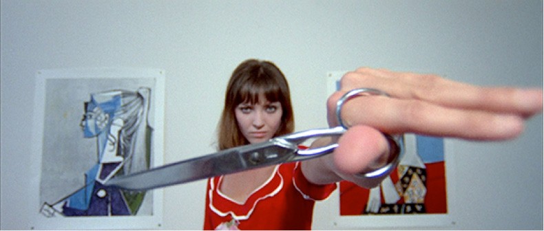 Film Still Image: Jean-Luc Godard, Pierrot le fou, 1965