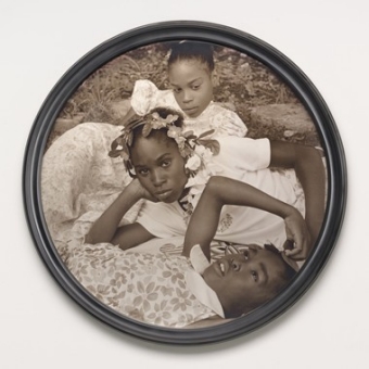 Carrie Mae Weems May Flowers chromogenic print, printed 2013 image: 78.74 × 78.74 cm (31 × 31 in.) framed: 85.09 × 85.09 cm (33 1/2 × 33 1/2 in.) Alfred H. Moses and Fern M. Schad Fund