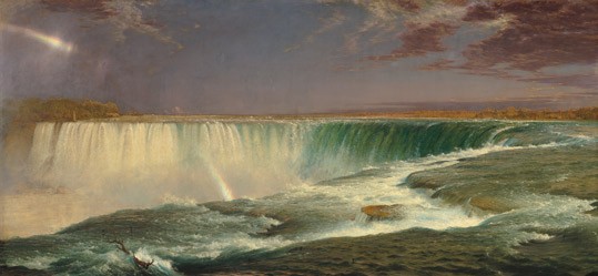 Frederic Edwin Church, Niagara, 1857 oil on canvas National Gallery of Art, Corcoran Collection (Museum Purchase, Gallery Fund)