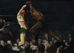 George Bellows, Both Members of This Club, 1909, oil on canvas, National Gallery of Art, Washington, Chester Dale Collection