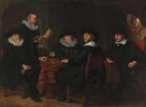 Govert Flinck, Dutch (1615 – 1660) The Governors of the Kloveniersdoelen, 1642 oil on canvas Rijksmuseum, Amsterdam, on loan from the City of Amsterdam