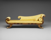 John and/or Hugh Finlay Grecian Couch, 1810-1840 walnut, cherry; white pine, poplar, cherry National Gallery of Art, Washington, Promised Gift of George M. and Linda H. Kaufman