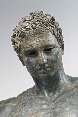 Unknown Artist (Hellenistic Bronze) Athlete "Ephesian Apoxyomenos", AD 1- 90 bronze and copper Kunsthistorisches Museum, Antikensammlung, Vienna
