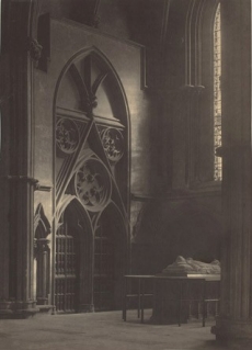 Frederick H. Evans, York Minster, North Transept: "In Sure and Certain Hope," 1902, platinum print, National Gallery of Art, Washington, Carolyn Brody Fund and Pepita Milmore Memorial Fund