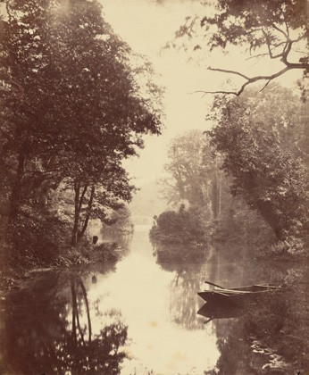 ohn Dillwyn Llewelyn, "A Summer's Evening, Penllergare", August 25, 1854, albumen print, National Gallery of Art, Washington, Purchased as a Gift of Diana and Mallory Walker