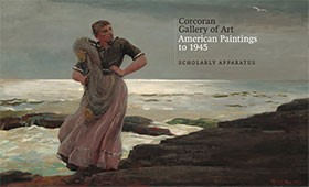 Image: Book Cover of "Corcoran Gallery of Art: American Paintings to 1945, Scholarly Apparatus"