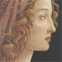 Image: book cover of "Virtue and Beauty: Leonardo’s Ginevra de’ Benci and Renaissance Portraits of Women"