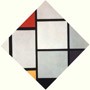 Image: book cover of "Mondrian: The Diamond Compositions"