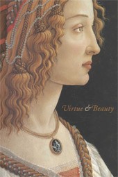 Image: Book Cover of "Virtue and Beauty: Leonardo’s Ginevra de’ Benci and Renaissance Portraits of Women"