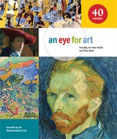 Image: book cover of "An Eye for Art: Focusing on Great Artists and Their Work"