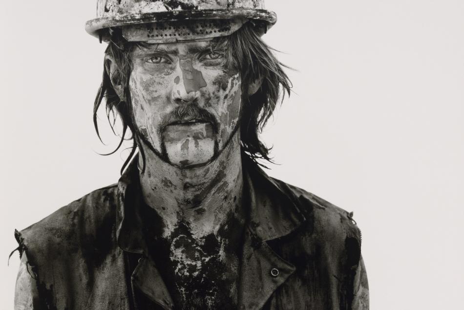 Richard Avedon, "Tom Stroud, oil field worker, Velma, Oklahoma, June 12, 1980", 1980