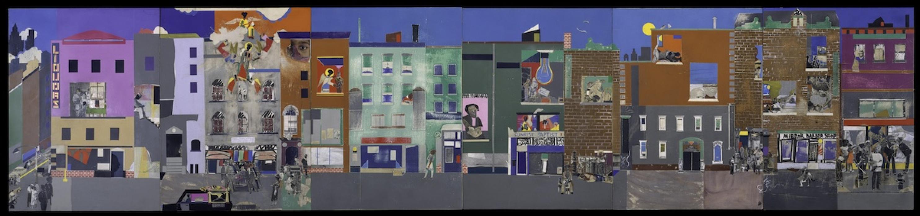 Romare Bearden's The Block
