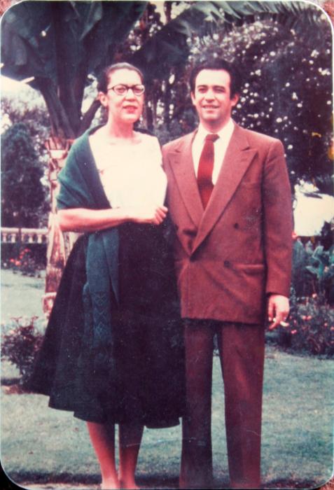 Elizabeth Catlett and Francisco Mora.
