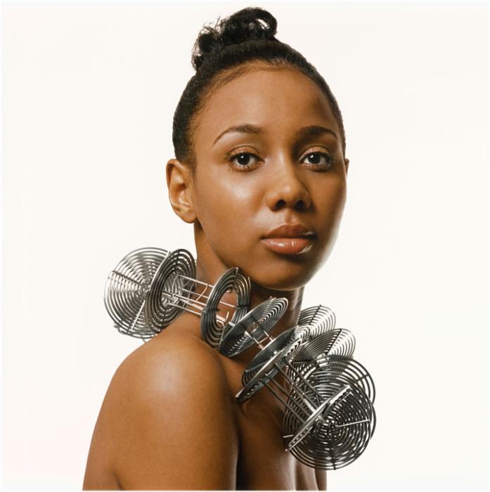 image: Kwame Brathwaite (artist), Untitled (Portrait, Reels as Necklace) (title)