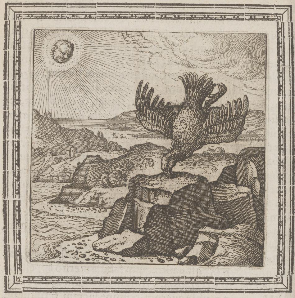 Saint Epiphanius (author), Gonzalo Ponce de León (author), Petrus van der Borcht (illustrator), Christopher Plantin (publisher), Physiologus, Antwerp, 1588, David K. E. Bruce Fund